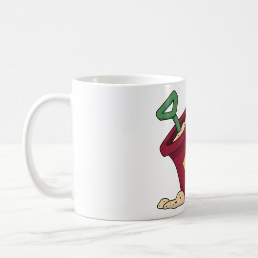 Tasse für Beach-Eimer und Showkaffee (Links)