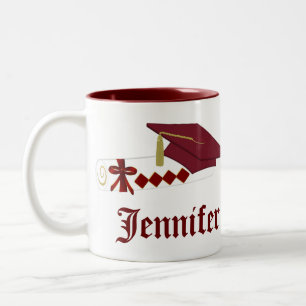 Tasse für benutzerdefinierte Absolventen