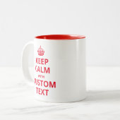 Tasse für benutzerdefinierte Angebotsvorlagen beha (Vorderseite Links)