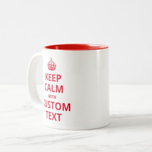 Tasse für benutzerdefinierte Angebotsvorlagen beha (Vorderseite Links)