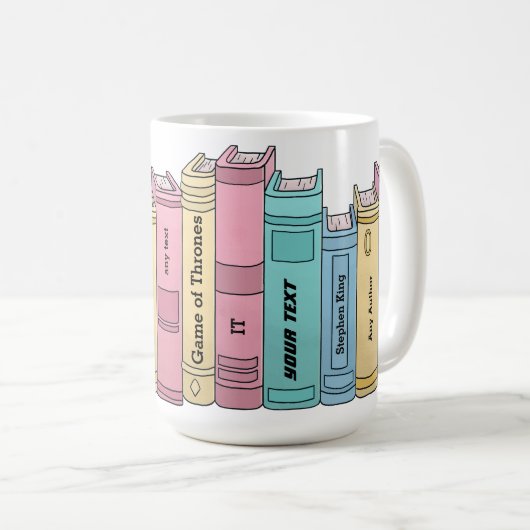 Tasse für benutzerdefinierte Favoriten oder Autore (VorderseiteRechts)