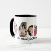 Tasse für benutzerdefinierte Foto-Mama (Vorderseite Links)