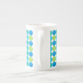 Tasse für benutzerdefinierte Knochen-China, Grid-M (Rückseite)