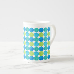 Tasse für benutzerdefinierte Knochen-China, Grid-M