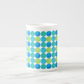 Tasse für benutzerdefinierte Knochen-China, Grid-M (Vorderseite)