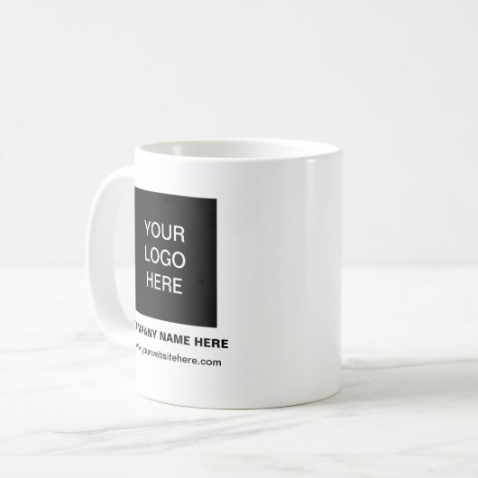Tasse für benutzerdefinierte Minimalistische Add-C (Vorderseite Links)