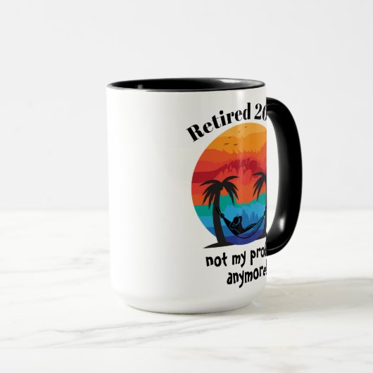 Tasse für benutzerdefiniertes Datum (VorderseiteRechts)