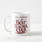 Tasse für beste Lehrerin (Links)