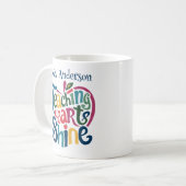 Tasse für beste Lehrerin (Vorderseite Links)