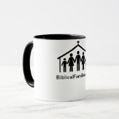 Tasse für biblische Familien (Vorderseite Links)