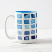 Tasse für blaue Wasserfarben (Links)