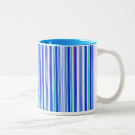 Tasse für blaugrüne Streifen