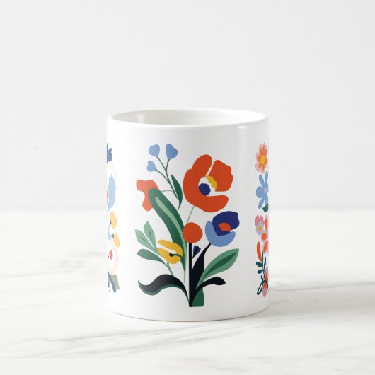 Tasse für Blumendesign (Mittel)