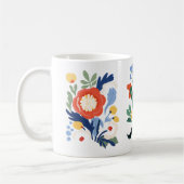 Tasse für Blumendesign (Links)