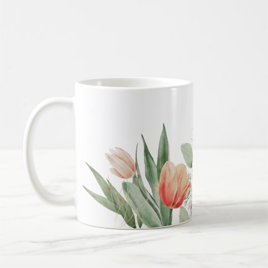 Tasse für Blumendesign (Links)