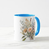 Tasse für Blumendruck (VorderseiteRechts)