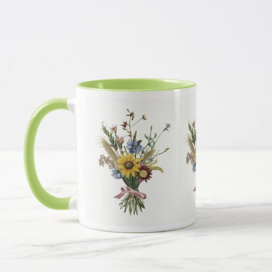Tasse für Blumendruck (Links)