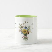 Tasse für Blumendruck (Zentrum)