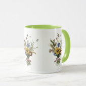 Tasse für Blumendruck (VorderseiteRechts)
