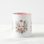 Tasse für Blumendruck (Zentrum)