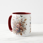 Tasse für Blumendruck (Vorderseite Links)