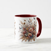 Tasse für Blumendruck (VorderseiteRechts)