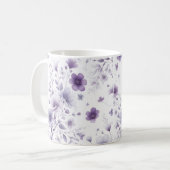 Tasse für Blumendruck/Tasse für Blumenmuster (Vorderseite Links)