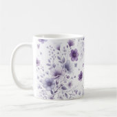 Tasse für Blumendruck/Tasse für Blumenmuster (Links)
