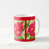 Tasse für Blumengemälde (VorderseiteRechts)