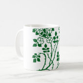 Tasse für Blumenmuster (Vorderseite Links)