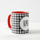 Tasse für das erste Hahnentrittmuster Muster Combo (Vorderseite Links)