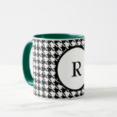 Tasse für das erste Hahnentrittmuster Muster Combo (Vorderseite Links)