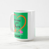 Tasse für das Geliebte (Vorderseite Links)