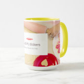 Tasse für das Itty Bitty Bakers Logo (VorderseiteRechts)