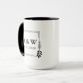 Tasse für das jeweilige Jahr - Personalisiertes Co (Vorderseite Links)