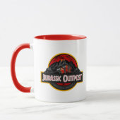 Tasse für das klassische Jurassic-Outpost-Logo (Links)