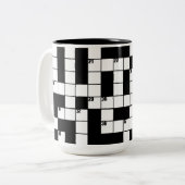 Tasse für das Kreuzworträtsel-Raster (Vorderseite Links)