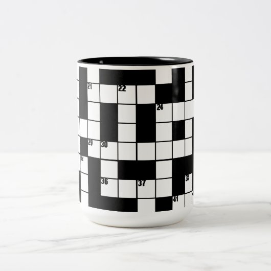 Tasse für das Kreuzworträtsel-Raster (Mittel)