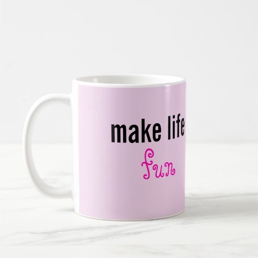 Tasse für das Leben (Links)