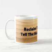 Tasse für das Pfund-Zeichen #SAND (Links)