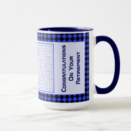 Tasse für das Ruhestand-Day-Spiel