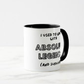 Tasse für das Ruhestand, Funny Happy Retirement Ta (VorderseiteRechts)