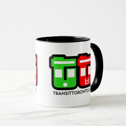 Tasse für das Toronto-Logo (VorderseiteRechts)