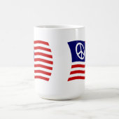 Tasse für das US-Friedenszeichen (Mittel)