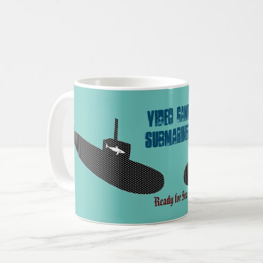 Tasse für das Videospiel (Vorderseite Links)