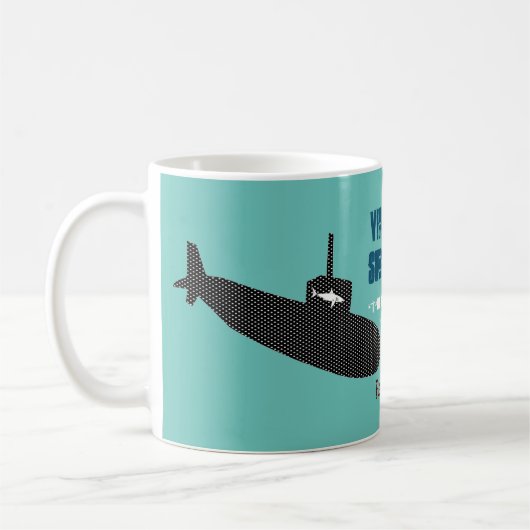 Tasse für das Videospiel-U-Boot (Links)