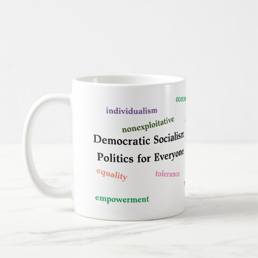 Tasse für Demokratische Sozialistische Partei (Links)