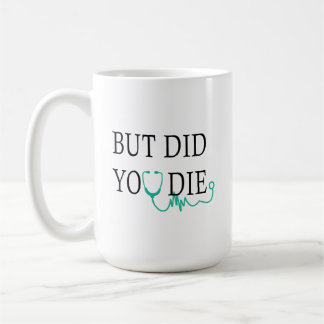 Tasse für den Arzt, lustiges Geschenk für die Kran