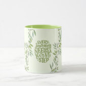 Tasse für den Beginn der Reise (Zentrum)