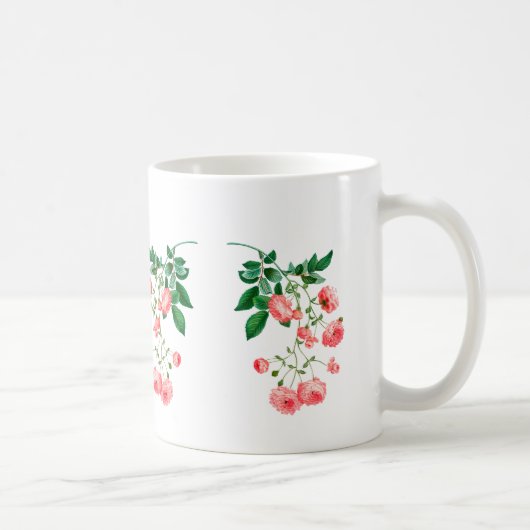 Tasse für den benutzerdefinierten Blumennamen - Pe (Rechts)